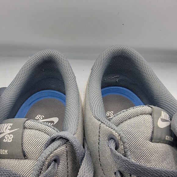 Nike SB Check Solarsoft Mens 13 Gray Skateboard Shoes Athletic Casual 843896-003 - Picture 9 of 15